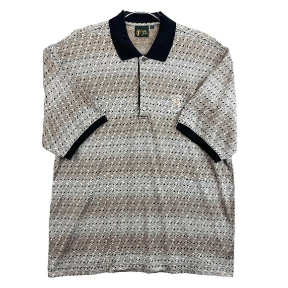 Bobby Jones Men's Golf Polo Shirt Men's Size Large 3 Button Closure - Picture 1 of 12